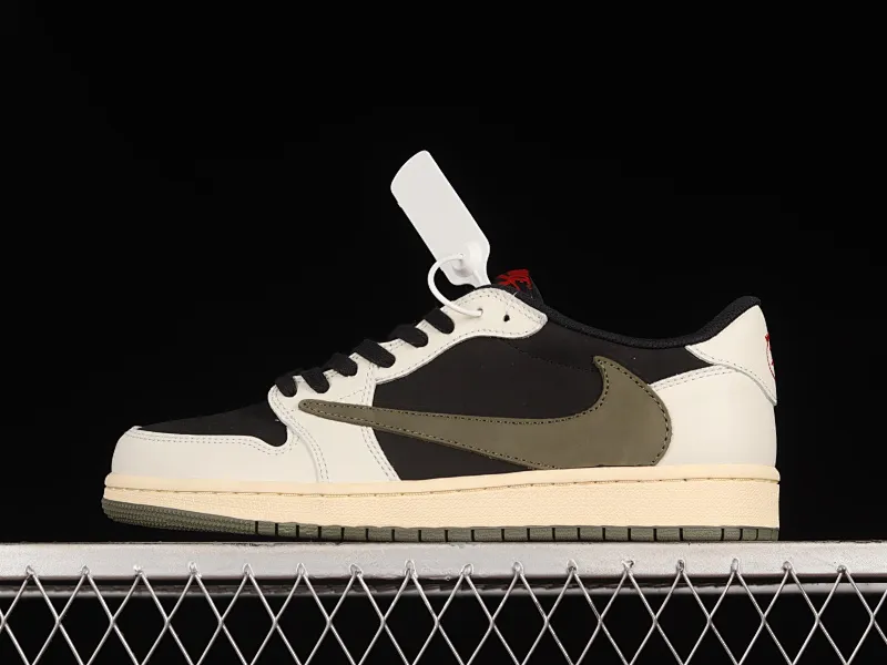 All categories Air Jordan Jordan series basketball shoes Air Jordan 1 Low Travis Scott x Air Jordan 1 Low OG AJ1 Joe 1 joint overhead hook DZ4137-106
